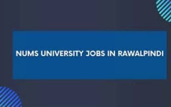 Jobs in NUMS university